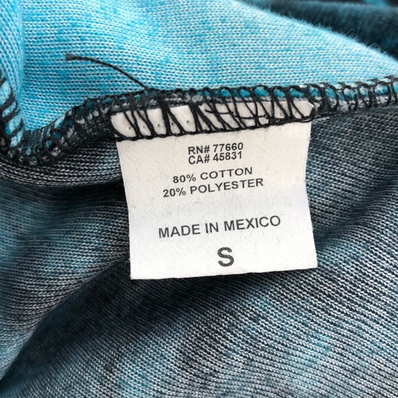 Chasor Black & Blue Tye-Dye Shorts - Picture 6 of 7